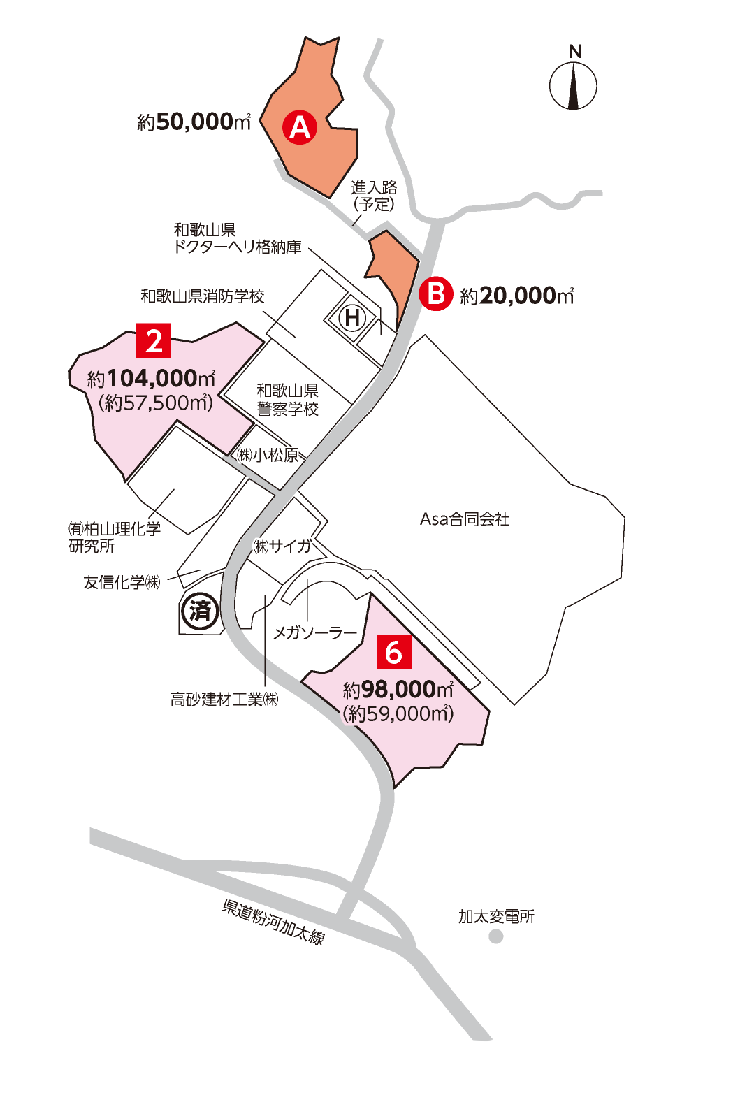 分譲エリア・賃貸面積地図